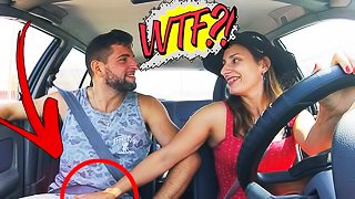 DAMN!! I FUCK a SLUT while HITCHHIKING!!