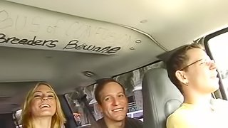 Intense Gay Action in a Van