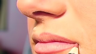 The lips make a girl sexy