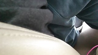 interracial couple in car