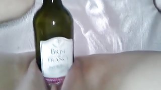 Wine bottle insertion