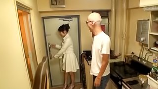 Cutie Sakurai Ayu gets naked with her fella and has her twat boned