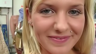 Pink cunt wrapped around a dick in POV for a good ride